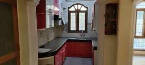 Kitchen in 3 BHK Builder Floor at Huda Market, Sector 31 – for Rent