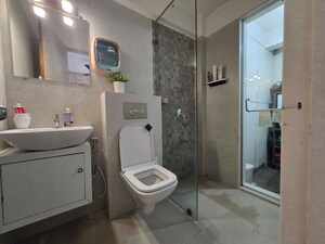 Bathroom in 3 BHK Apartment at NG Grand Plaza, Ghansoli – for Rent