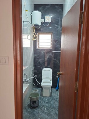 Bathroom in 2 BHK Builder Floor at Varanasi – for Rent