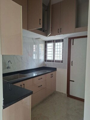 Kitchen in 2 BHK Builder Floor at Ramamurthy Nagar – for Rent