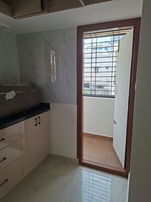 Kitchen in 2 BHK Builder Floor at Ramamurthy Nagar – for Rent