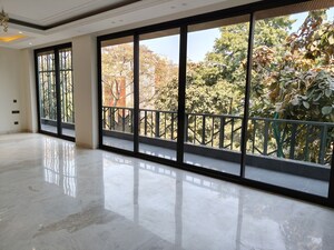 Balcony in 4 BHK Builder Floor at Defence Colony – for Rent