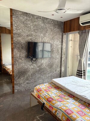 Bedroom in 3 BHK Apartment at NG Grand Plaza, Ghansoli – for Rent