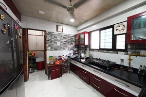 Kitchen in 4 BHK Apartment at Bodakdev – for Sale