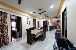 Living Room in 4 BHK Apartment at Bodakdev – for Sale