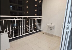 Balcony in 3 BHK Apartment at Prestige Beverly Hills, Kokapet – for Rent