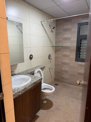 Attached Bathroom in 3 BHK Apartment at Sobha Lake Garden, Kr Puram – for Rent