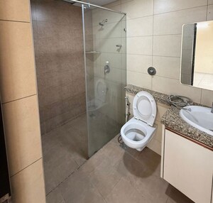 Bathroom in 3 BHK Apartment at Sobha Lake Garden, Kr Puram – for Rent