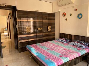 Bedroom in 1 BHK Apartment at Group Satellite Elegance, Goregaon East – for Rent