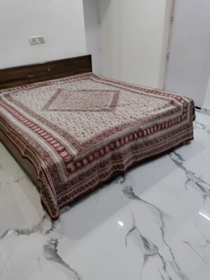 Bedroom in 3 BHK Builder Floor at Nehru Enclave – for Rent