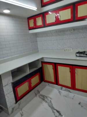 Kitchen in 3 BHK Builder Floor at Nehru Enclave – for Rent