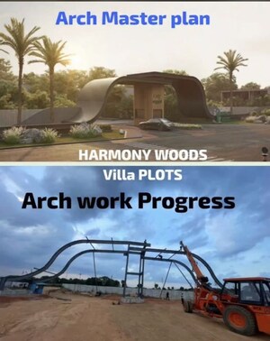  Plot – Exterior View View at JB Harmony Woods, Thummaloor - for Sale