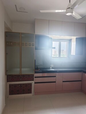 Kitchen in 3 BHK Apartment at Praneeth Pranav Solitaire, Bachupally – for Rent