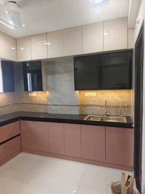 Kitchen in 3 BHK Apartment at Praneeth Pranav Solitaire, Bachupally – for Rent