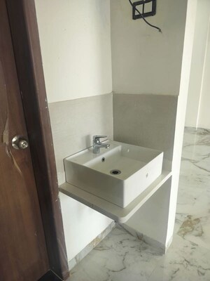 Bathroom in 2 BHK Apartment at Krishna Fairmont, Wakad – for Rent