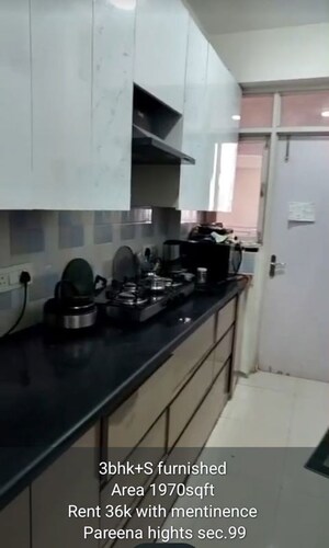 Kitchen in 3 BHK Apartment at Conscient Habitat 102, Sector 102 – for Sale