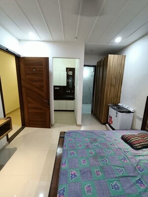Living Room in 1 BHK Builder Floor at Aditya Palm Court, Vip Road – for Rent