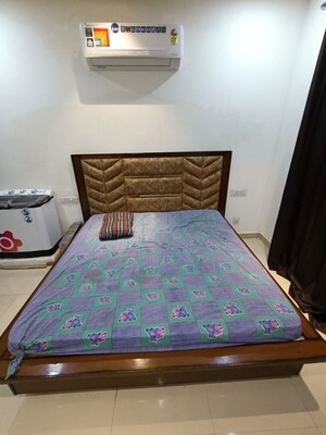 Bedroom in 1 BHK Builder Floor at Aditya Palm Court, Vip Road – for Rent