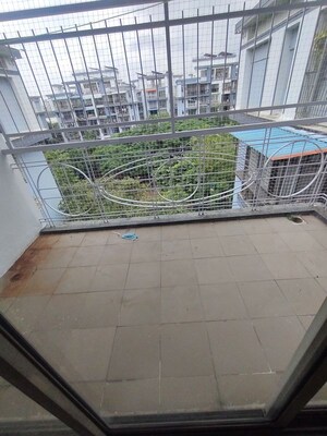 Balcony in 2 BHK Apartment at Mahindra Royale, Pimpri – for Rent