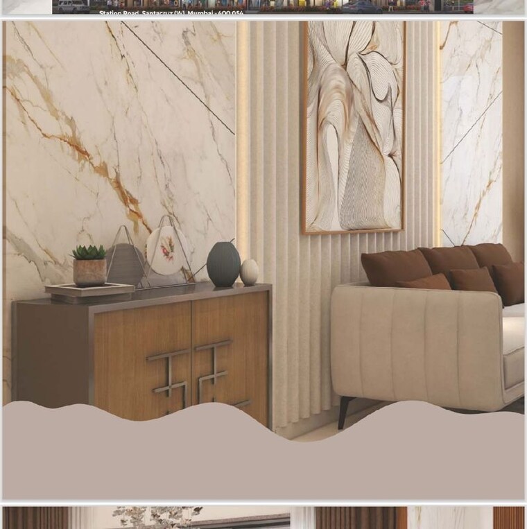 Living Room, pranav-stellar-crest 2 Bedroom 682 Sq.Ft. Apartment In Santacruz West Mumbai 10677396