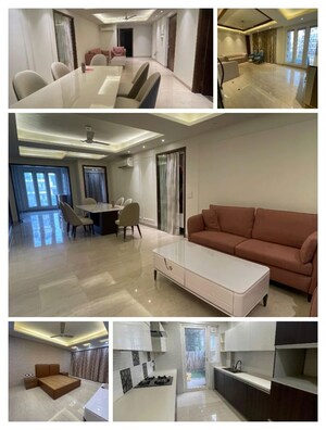 3 BHK Builder Floor – Exterior View View at Sushant Lok I - for Rent