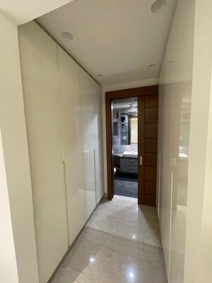 Building Lobby in 3 BHK Builder Floor at Sushant Lok I – for Rent