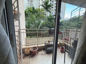 Balcony in 1 BHK Apartment at Sukur Residency B1 CHS Ltd, Kasarvadavali – for Rent