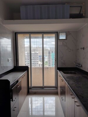Kitchen in 1 BHK Apartment at Vasudev Sky High, Mira Road – for Rent
