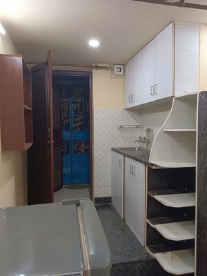 Kitchen in Studio Builder Floor at Lajpat Nagar 4 – for Rent