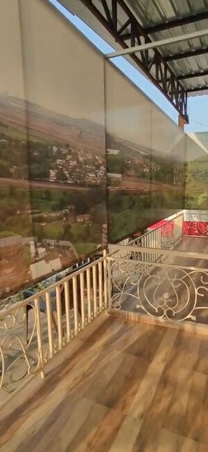Balcony in 2 BHK Apartment at Precious Majestic, Dapoli – for Sale