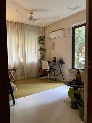 Team Area in 1 BHK Apartment at Sea Shell CHS, Juhu – for Rent