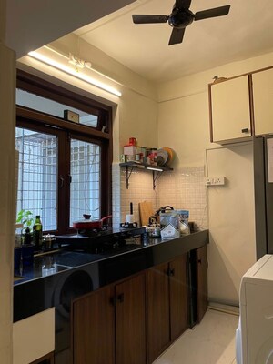 Kitchen in 1 BHK Apartment at Sea Shell CHS, Juhu – for Rent