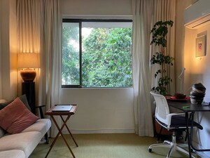 Living Room in 1 BHK Apartment at Sea Shell CHS, Juhu – for Rent