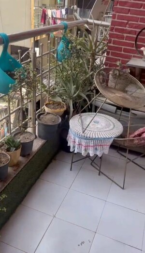Balcony in 2 BHK Builder Floor at Ozone Apartment, Sector 104 – for Rent