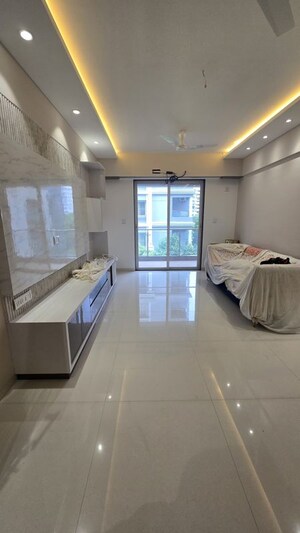 Living Room in 3 BHK Apartment at Paranjape Crystal Garden, Baner – for Rent