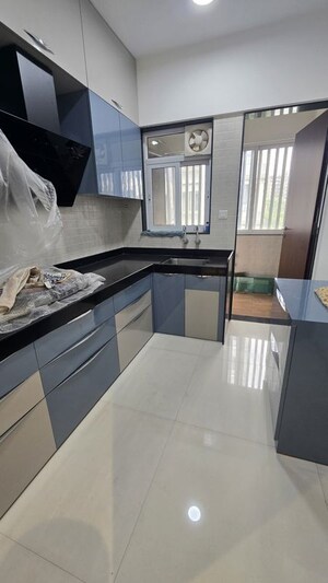 Kitchen in 3 BHK Apartment at Paranjape Crystal Garden, Baner – for Rent