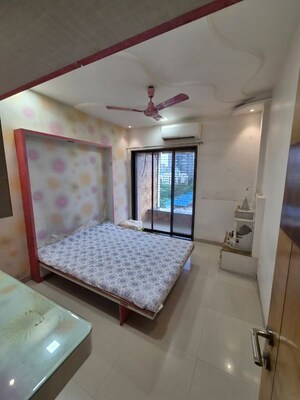 Bedroom in 3 BHK Apartment at Shree Balaji Priya Tower, Kharghar – for Rent