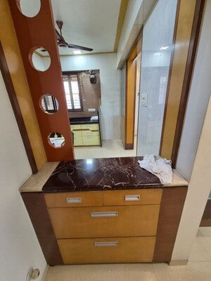 Kitchen in 3 BHK Apartment at Shree Balaji Priya Tower, Kharghar – for Rent