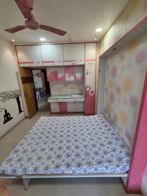 Bedroom in 3 BHK Apartment at Shree Balaji Priya Tower, Kharghar – for Rent