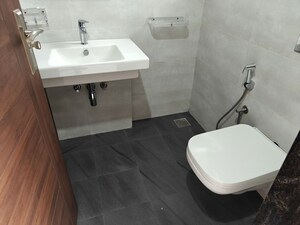 Bathroom in 3 BHK Apartment at My Home Mangala, Kondapur – for Rent