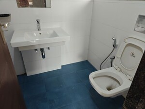 Bathroom in 3 BHK Apartment at My Home Mangala, Kondapur – for Rent