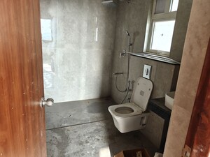 Bathroom in 3 BHK Apartment at Aurobindo The Regent, Kondapur – for Rent