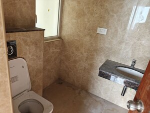 Bathroom in 3 BHK Apartment at Aurobindo The Regent, Kondapur – for Rent