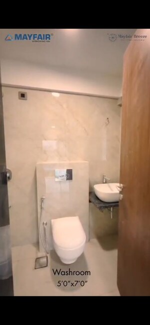 Bathroom in 3 BHK Apartment at Mayfair Breeze, Andheri West – for Sale