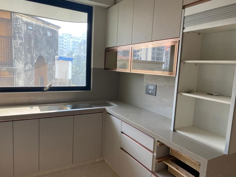 Kitchen, sun-the-50-seven 4 Bedroom 2465 Sq.Ft. Apartment In Khar West Mumbai 10679258