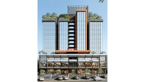  Office Space – Exterior View View at Shivam Trade Center, Ambli - for Rent