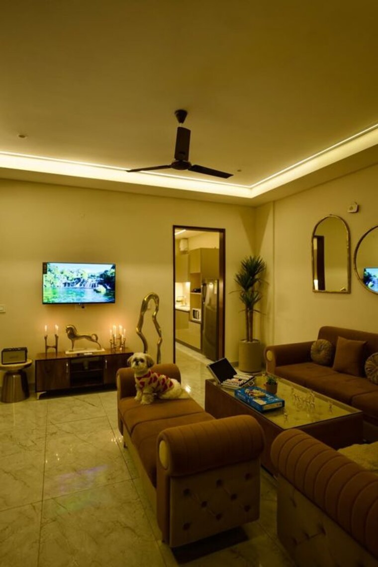 Living Room, kannadi i 3 Bedroom 1380 Sq.Ft. Villa In KannadI I Palakkad 10679254