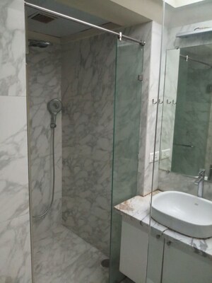 Bathroom in 2 BHK Apartment at Kolte Patil Tuscan Estate Signature Meadows, Kharadi – for Rent