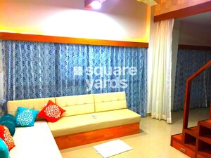 Living Room in 1.5 BHK Apartment at Paranjape Blue Ridge, Hinjewadi – for Rent