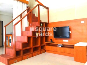 Living Room in 1.5 BHK Apartment at Paranjape Blue Ridge, Hinjewadi – for Rent
